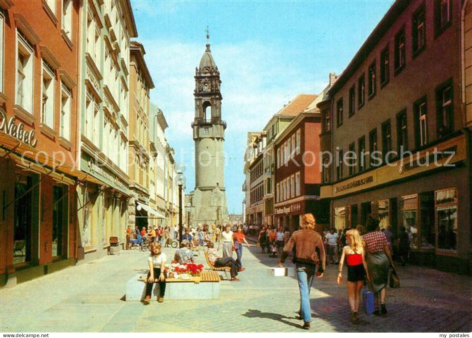 73302393 Bautzen Reichenstrasse Mit Reichenturm Bautzen - Bautzen