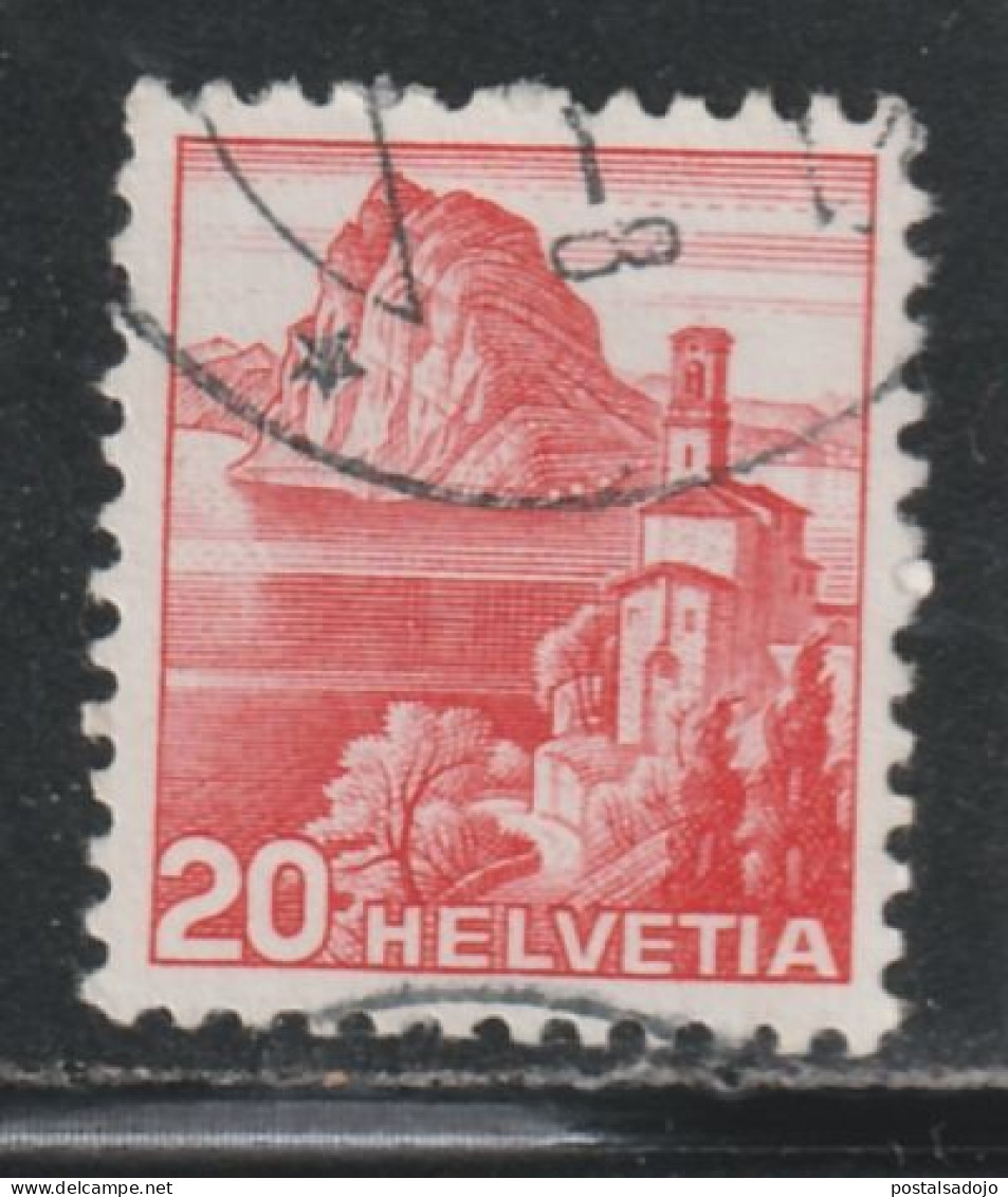 SUISSE  1642 // YVERT  312 // 1938 - Used Stamps