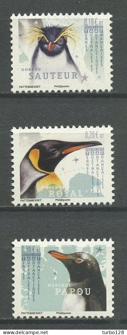 TAAF 2019  N° 904/906 ** Millésime 2019 Neufs MNH Superbes C 10.50 € Oiseaux Manchot Royal Papou Gorfou Sauteur Birds - Unused Stamps