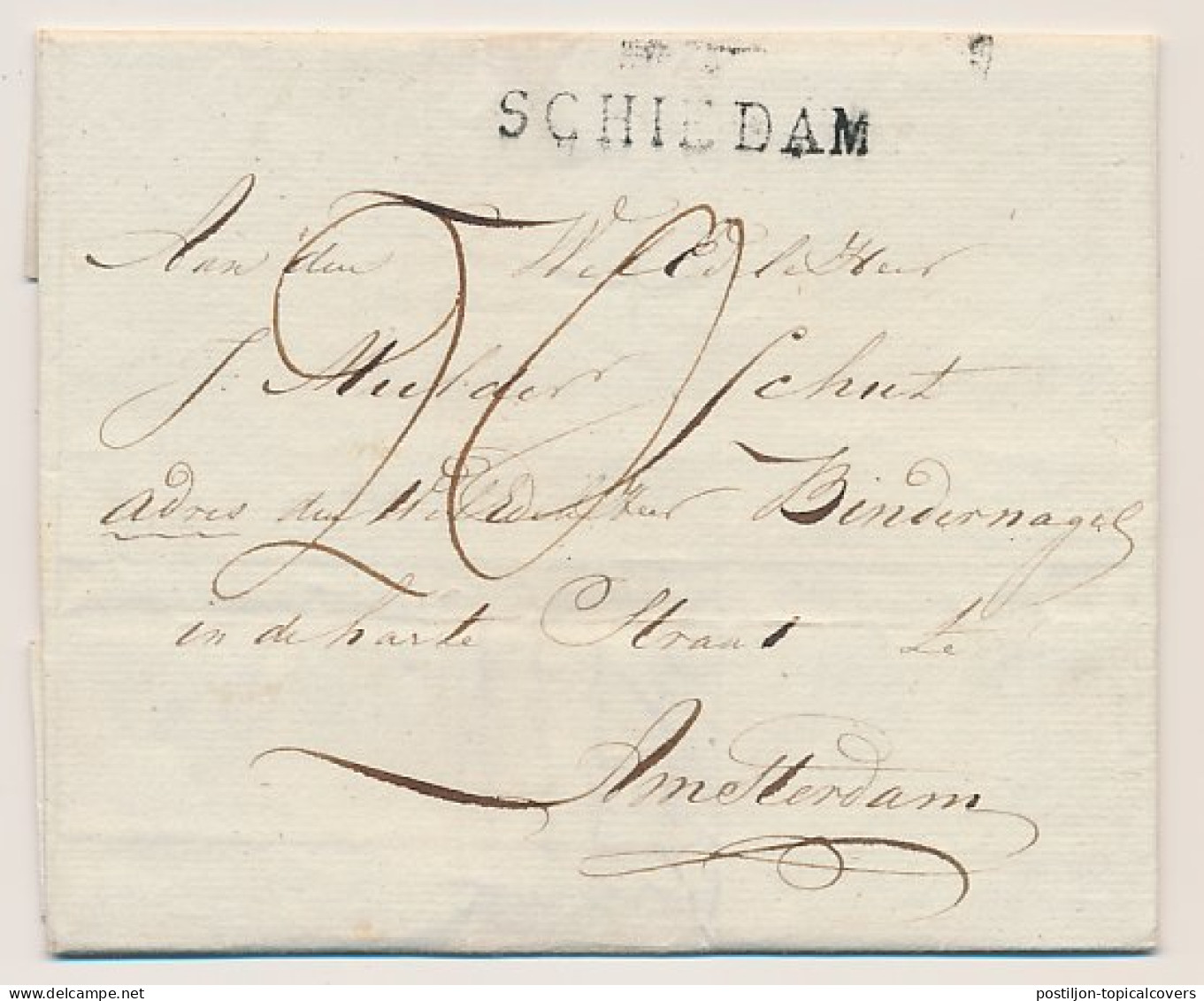 Schiedam - Amsterdam 1827 - ...-1852 Prephilately