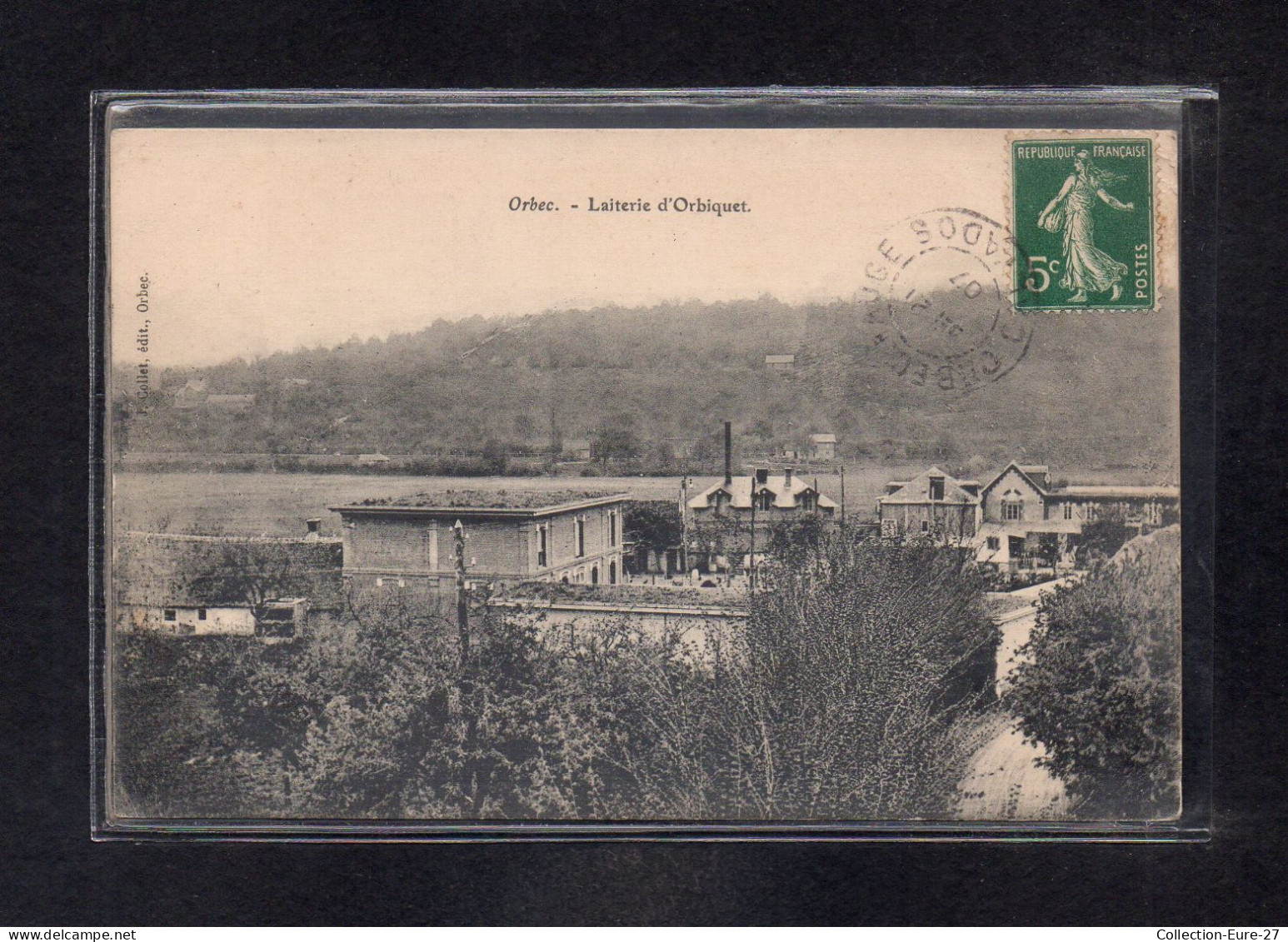 (06/05/24) 14-CPA ORBEC - LAITERIE D'ORBIQUET - Orbec