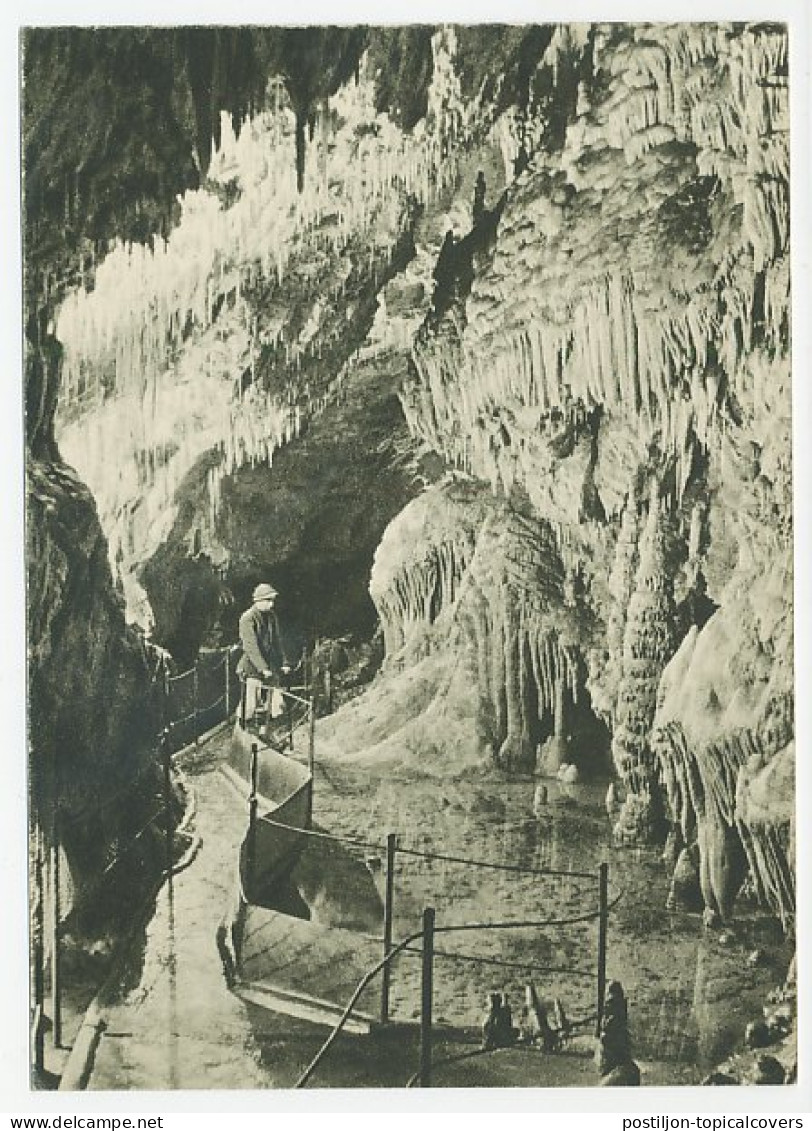 Postal Stationery Czechoslovakia 1949 Caves - Andere & Zonder Classificatie