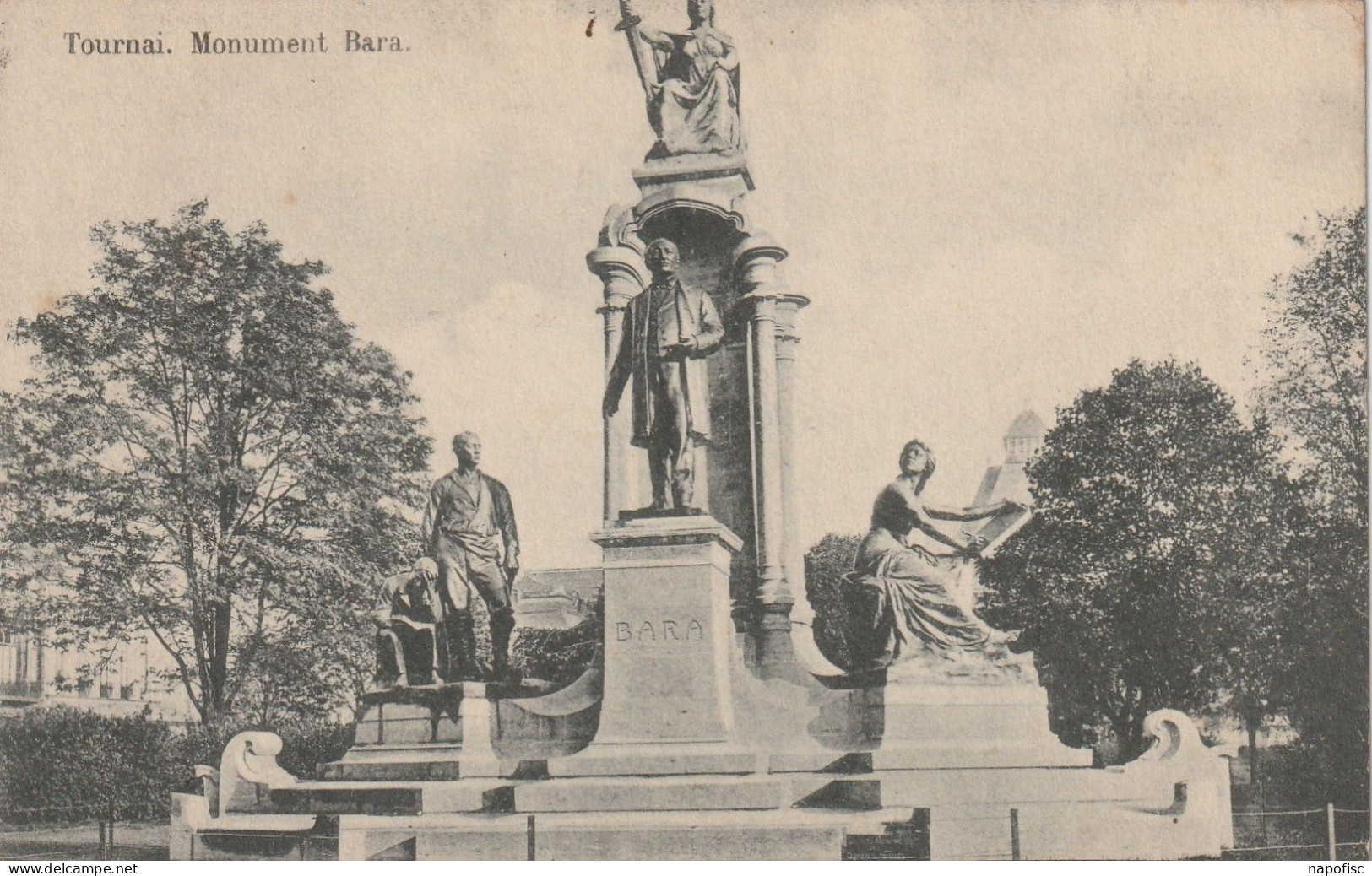 104-Tournai-Doornik  Monument  Bara - Doornik