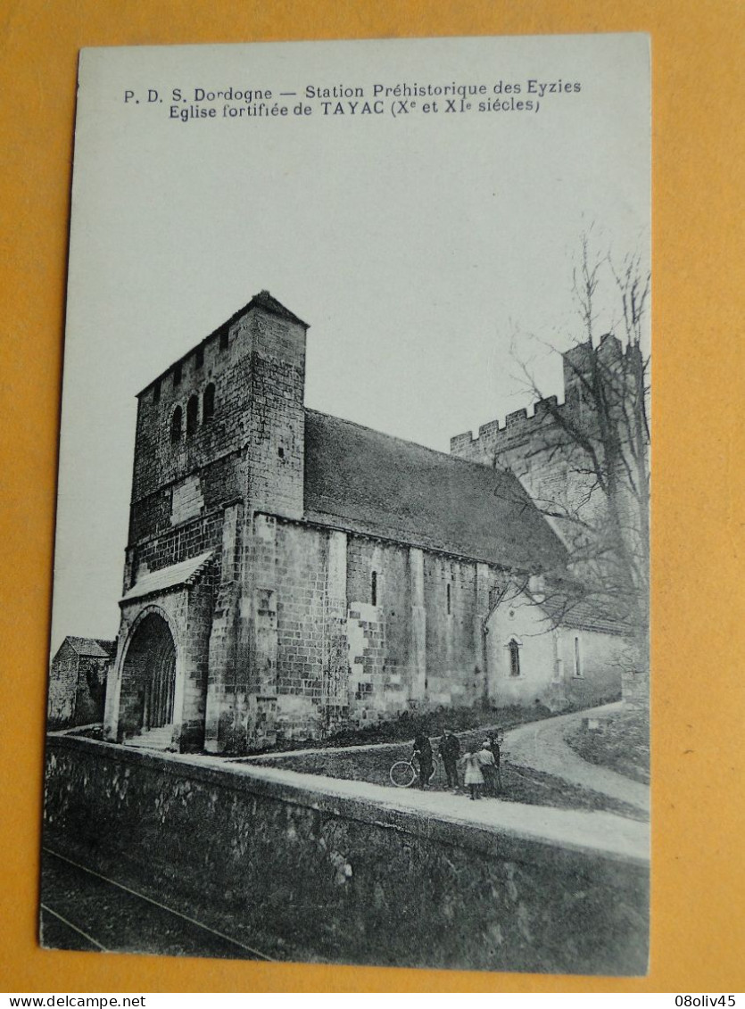 LES EYZIES -- Eglise Saint-Martin De Tayac - Clocher Mur à 3 Clohes - Ancienne Commune Des Eyzies-de-Tayac-Sireuil - Les Eyzies