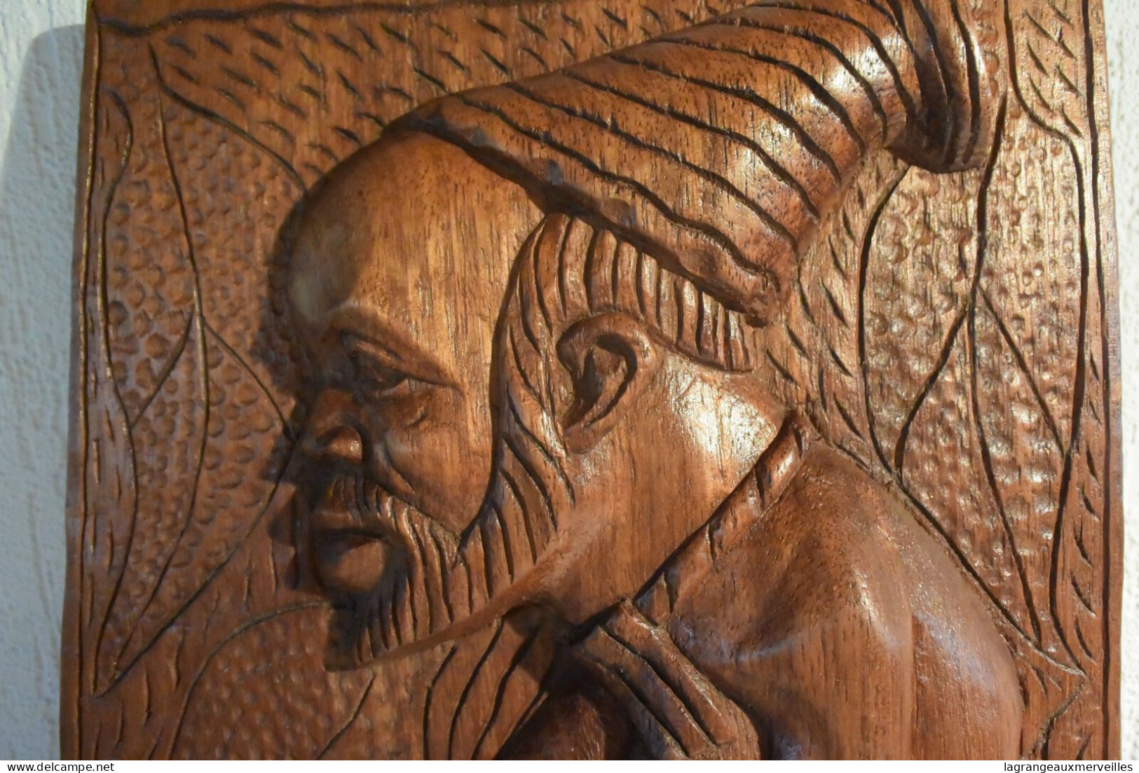 E1 Magnifique Sculpture Tribal De 1970 Nègre Afrique Signée !! Gr1 - African Art