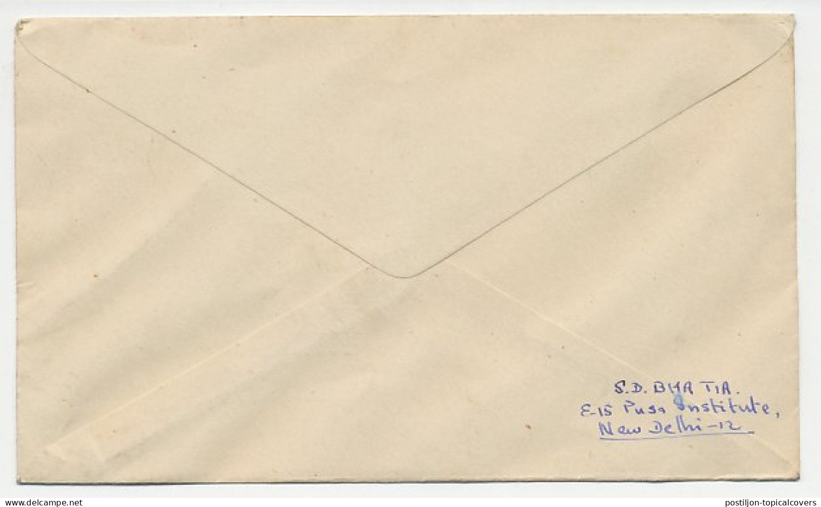 Cover / Postmark India 1962 Malaria - Mosquito - Other & Unclassified