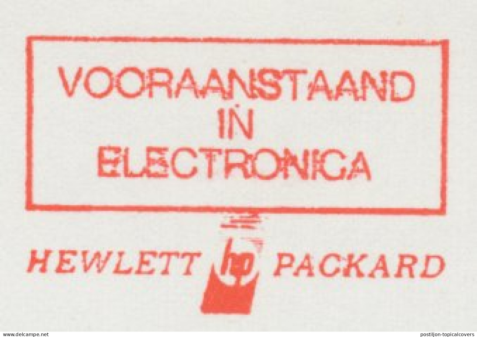 Meter Cut Netherlands 1979 Hewlett Packard - Informatik