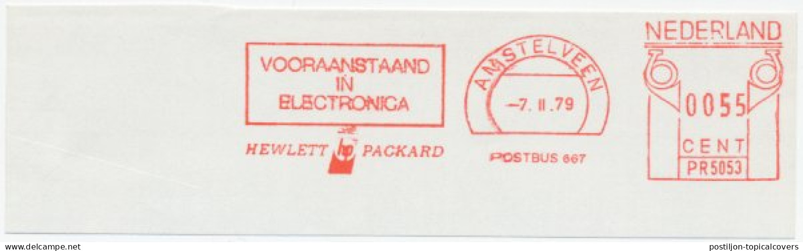 Meter Cut Netherlands 1979 Hewlett Packard - Informatique