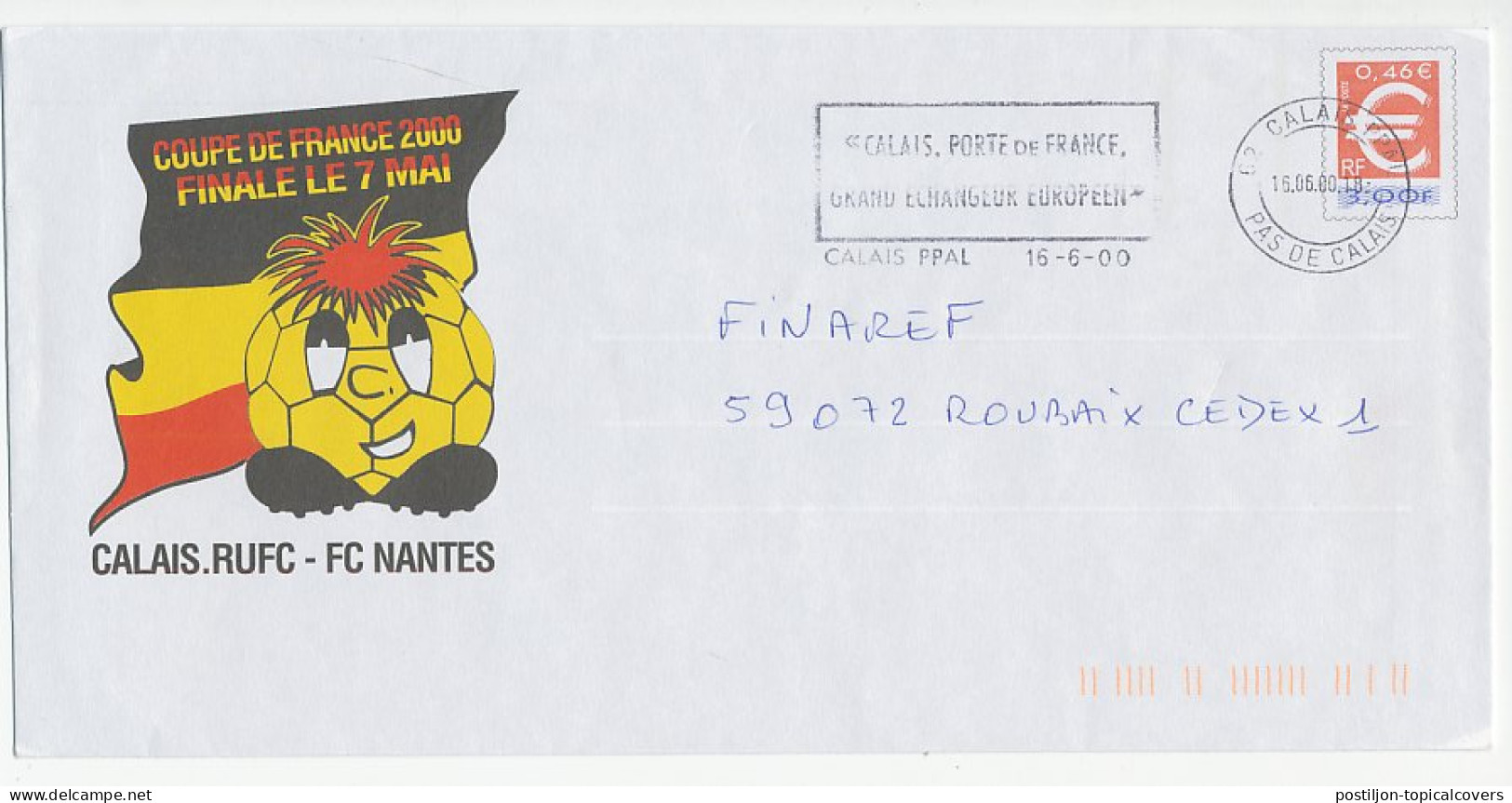 Postal Stationery / PAP France 2000 Coupe De France 2000 - Cup Tournament - Altri & Non Classificati