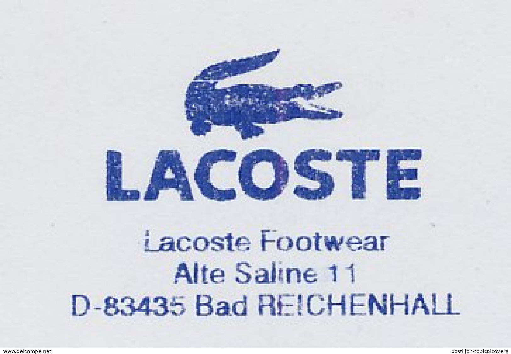 Meter Cut Germany Crocodile - Alligator - Lacoste - Autres & Non Classés