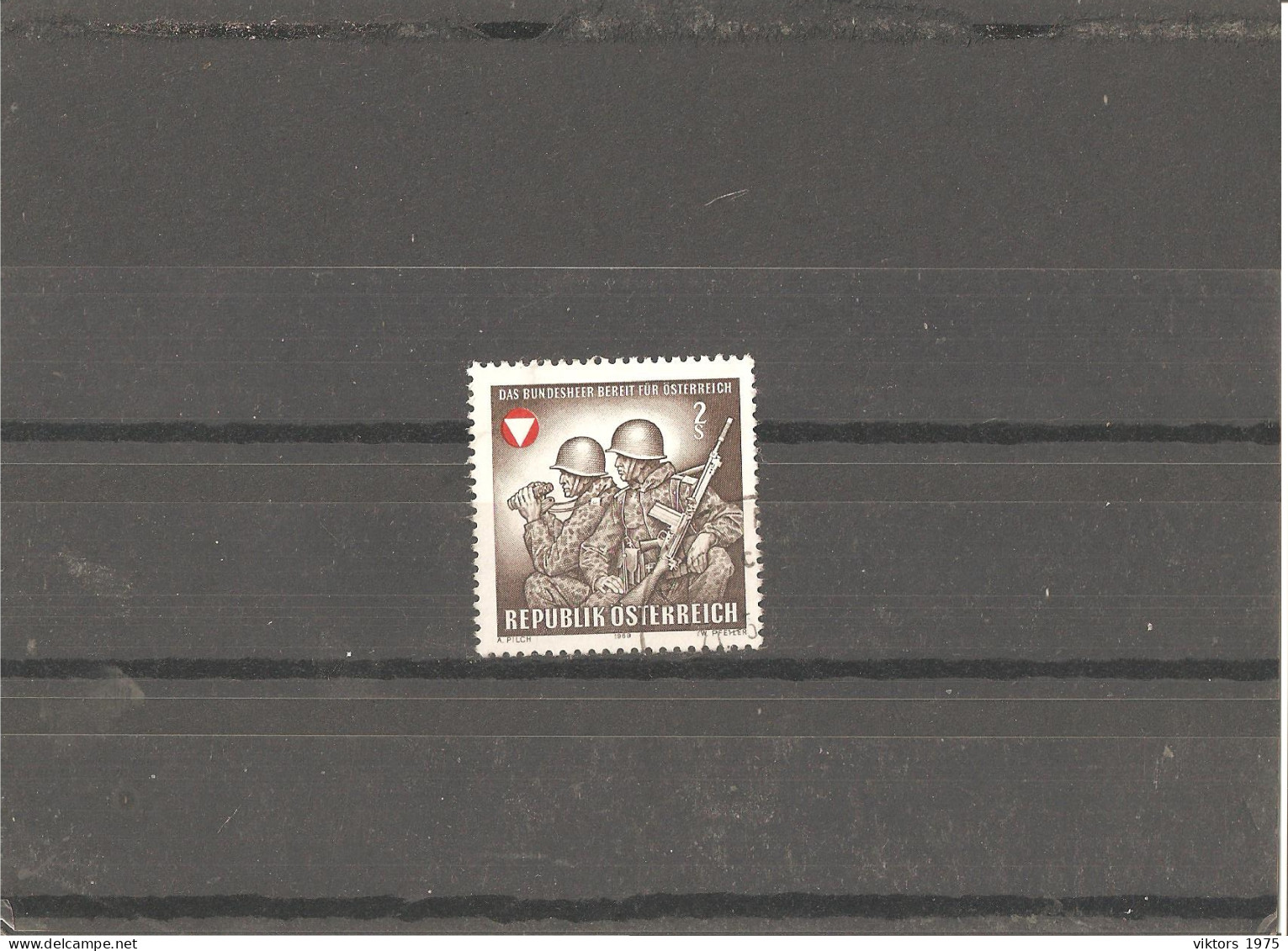 Used Stamp Nr.1293 In MICHEL Catalog - Gebruikt