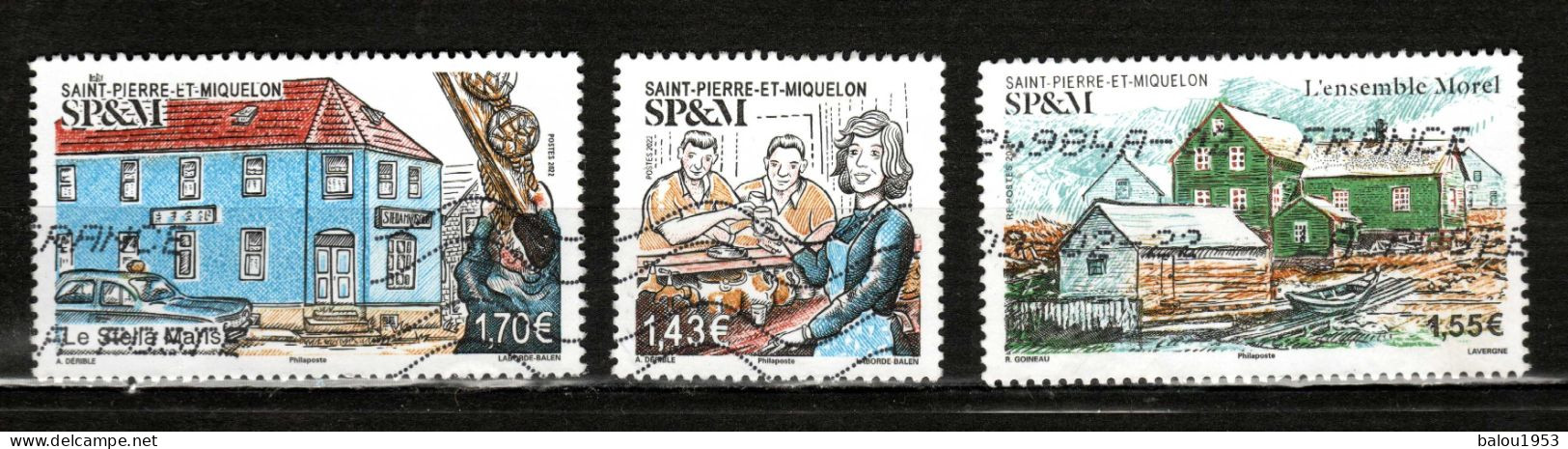 Saint Pierre Et Miquelon. 2022 N° 1285.1286. 2021 N° 1261. Obli. - Used Stamps