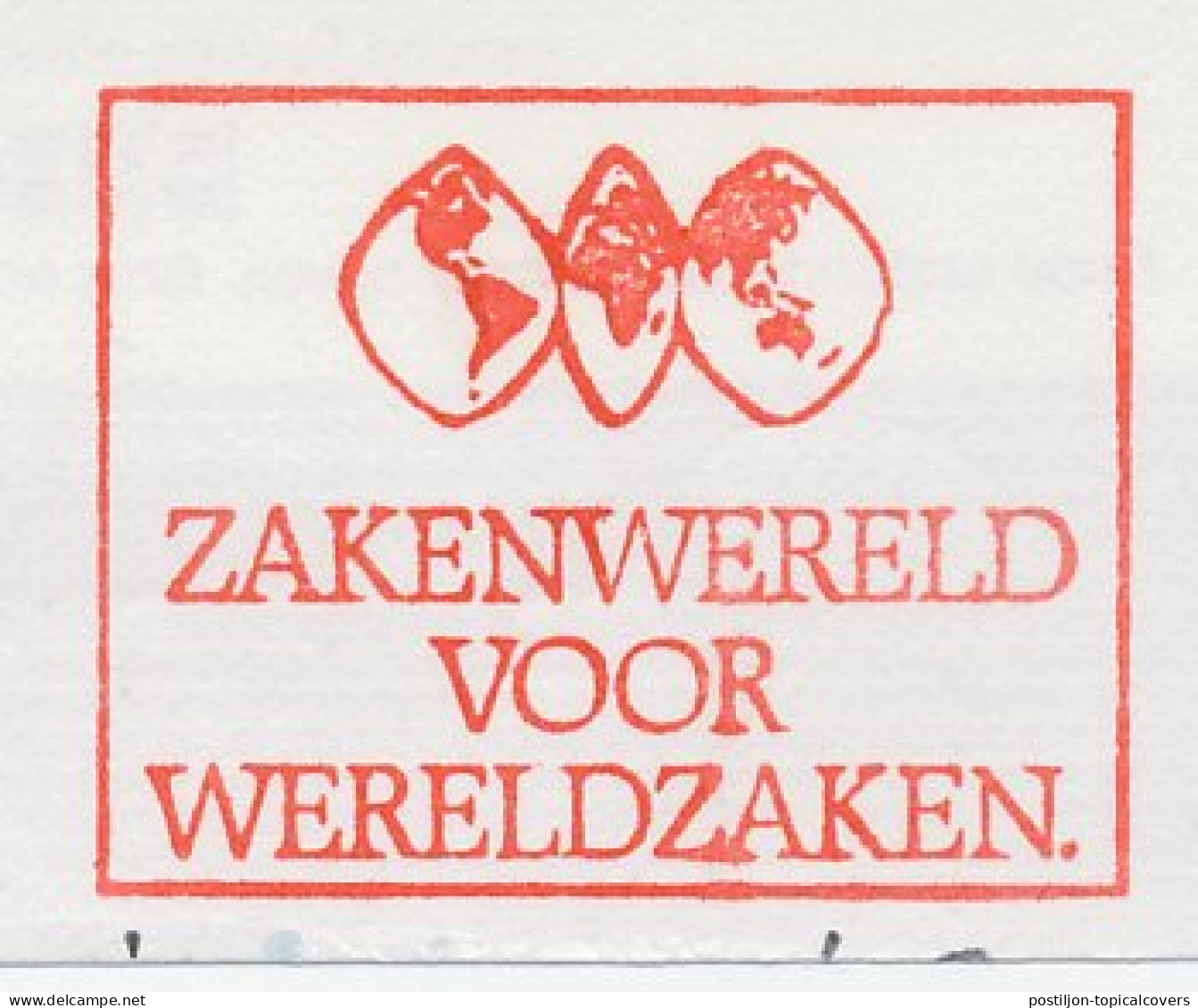 Meter Cut Netherlands 1989 Business World - Non Classés