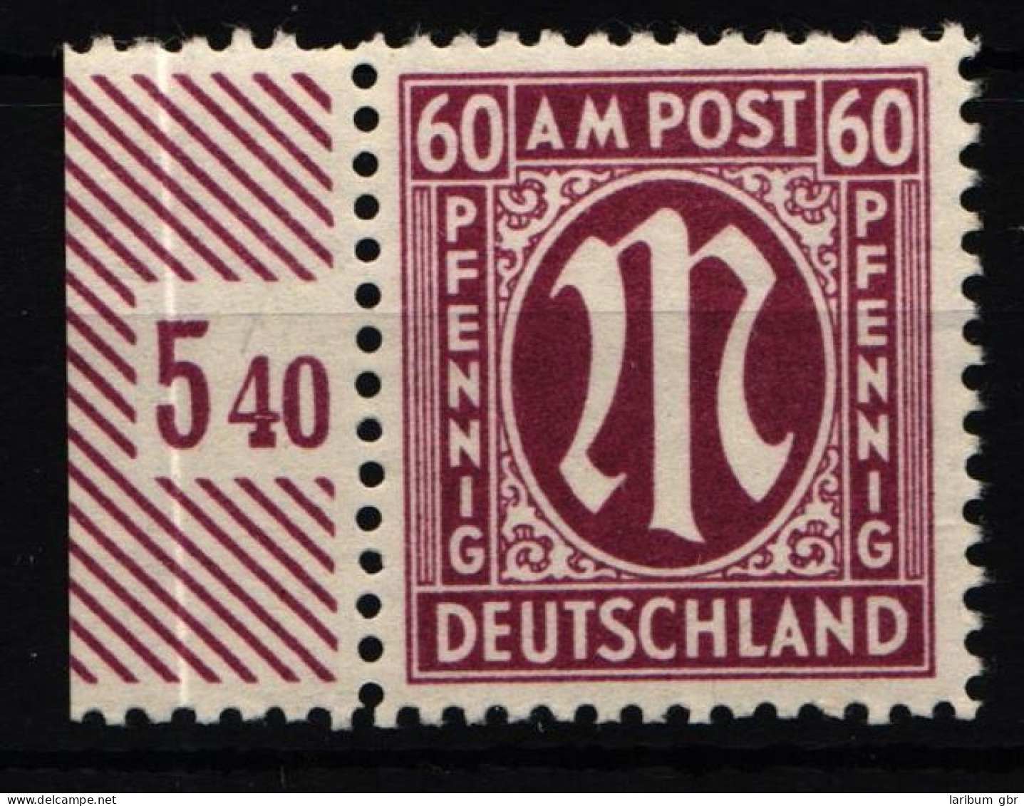 Bi-Zone 33 AA Postfrisch Geprüft Hettler BPP #KW318 - Mint