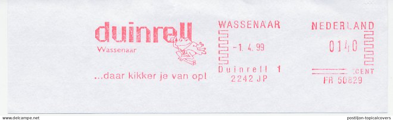 Meter Cut Netherlands 1999 Frog - Other & Unclassified