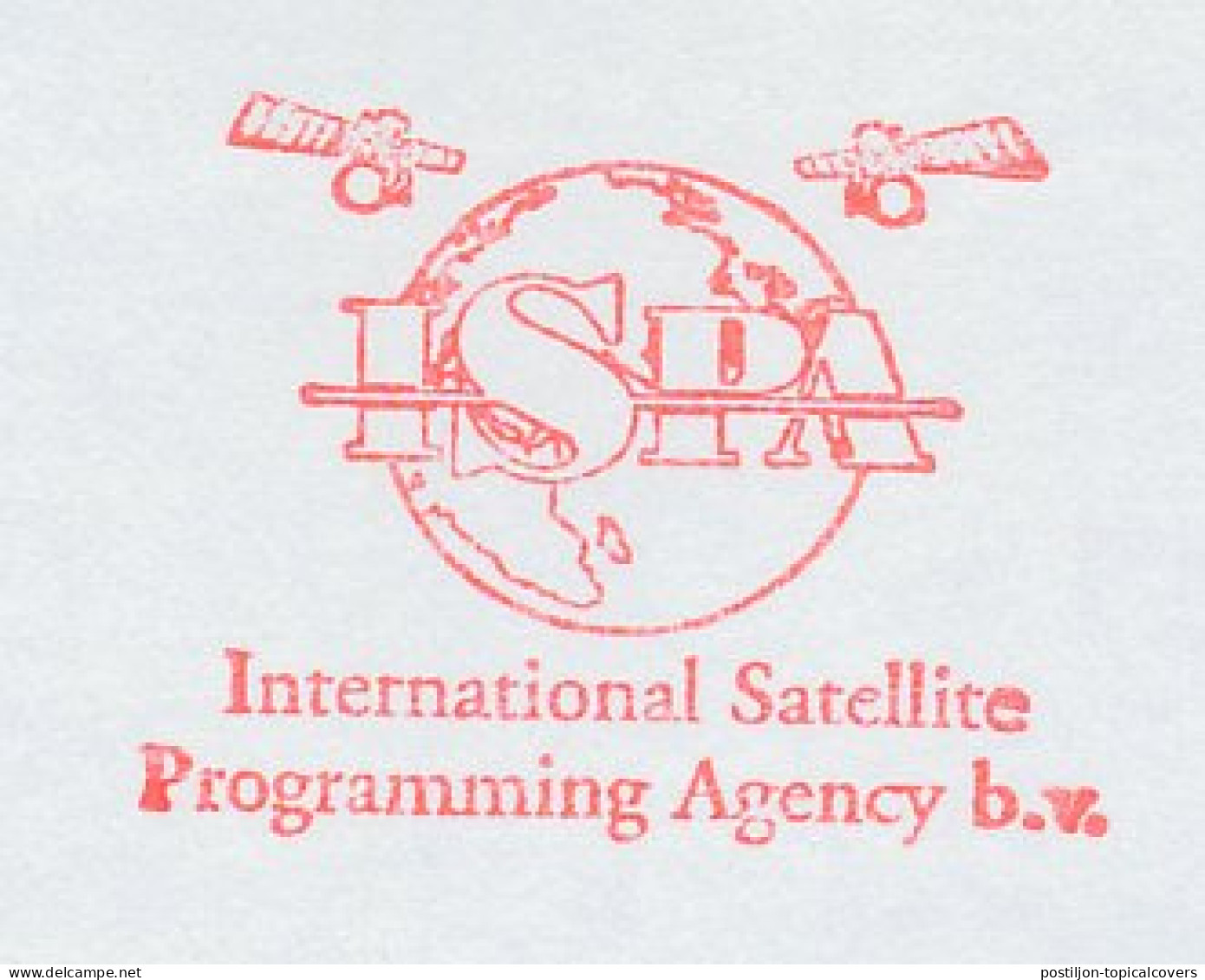 Meter Cut Netherlands 1995 ISPA - International Satellite Programming Agency - Astronomie