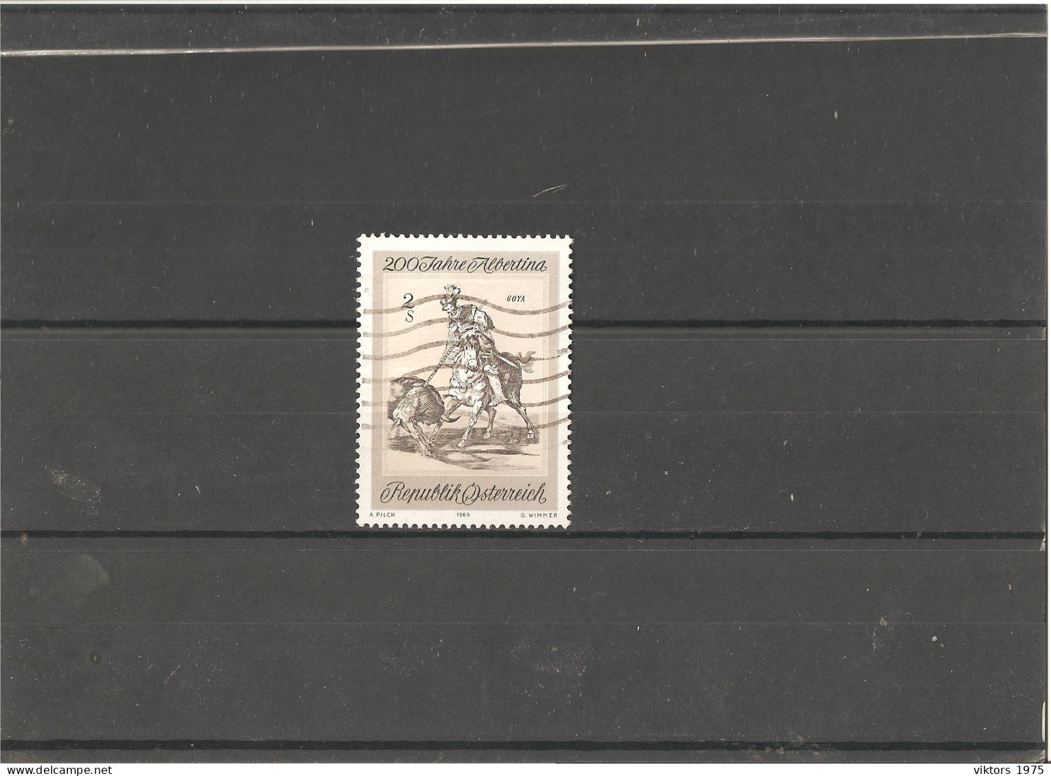 Used Stamp Nr.1307 In MICHEL Catalog - Gebraucht