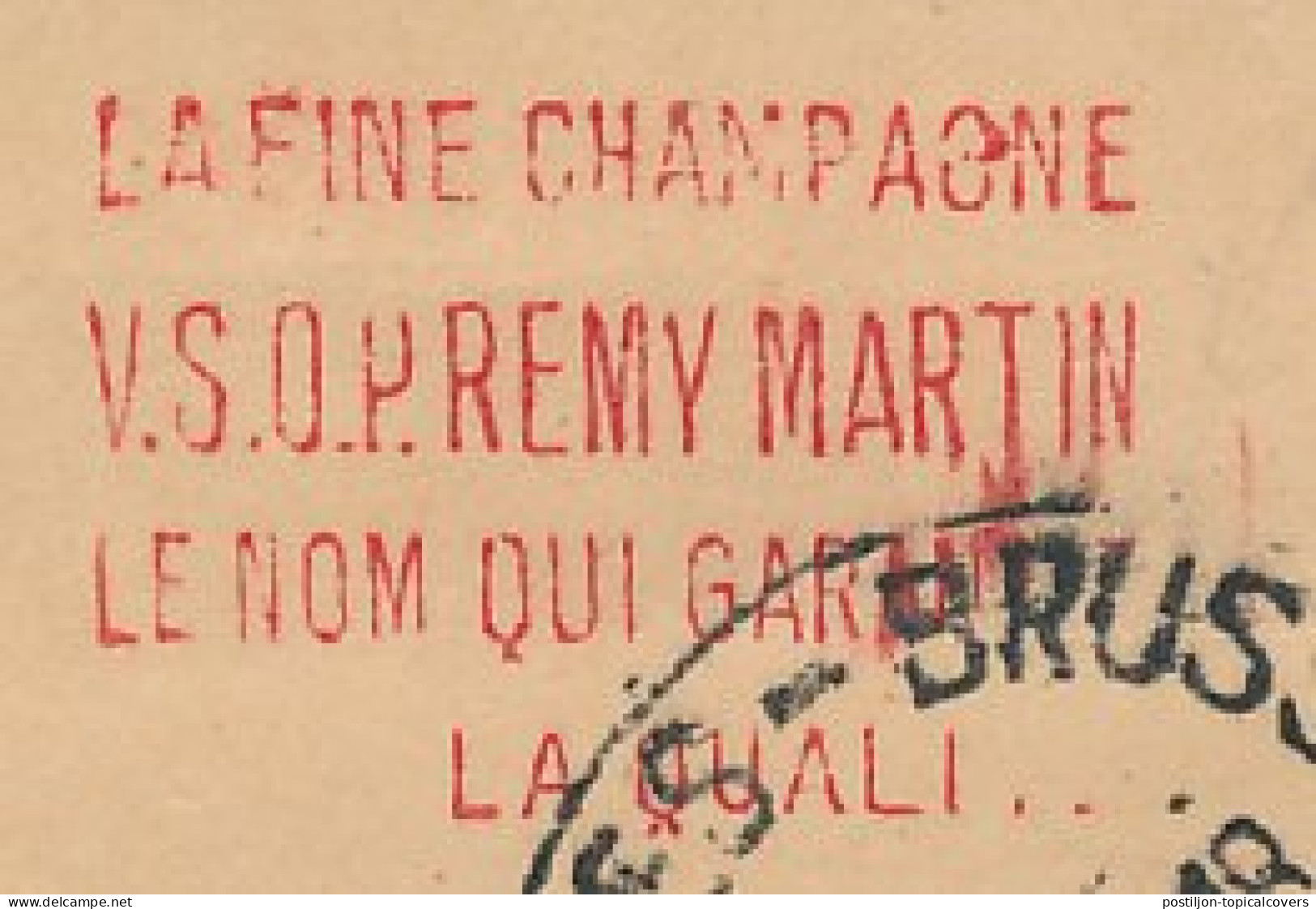 Meter Cut Belgium 1952 Champagne - Remy Martin - Wijn & Sterke Drank