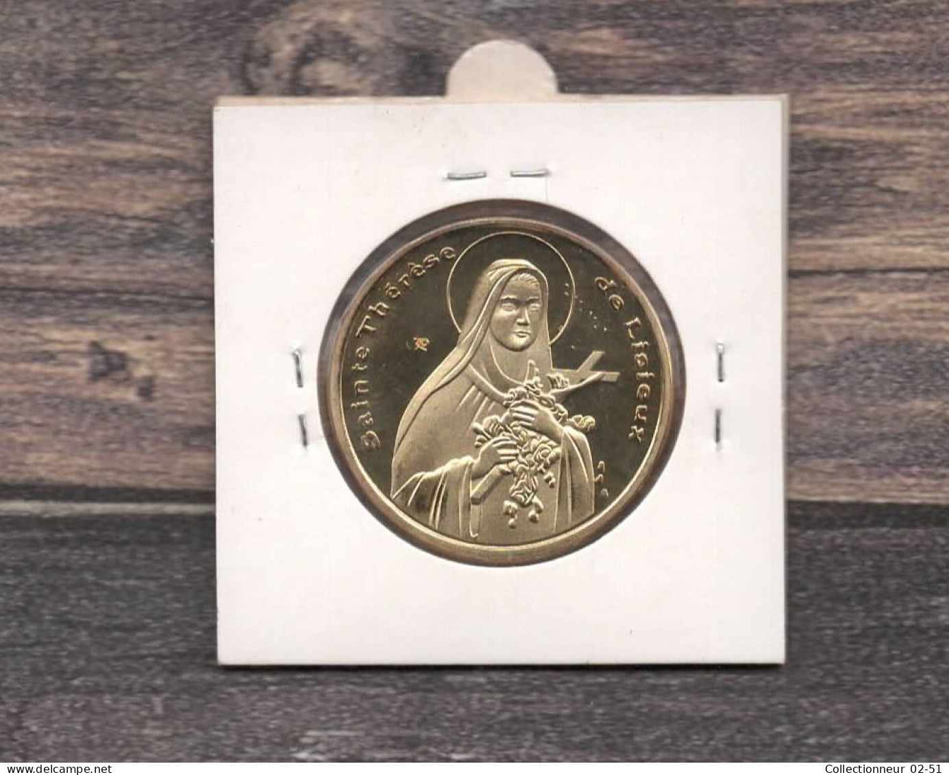 Médaille Souvenirs : Basilique Sainte Thérèse De Lisieux Et Sainte Catherine De Lisieux - Other & Unclassified