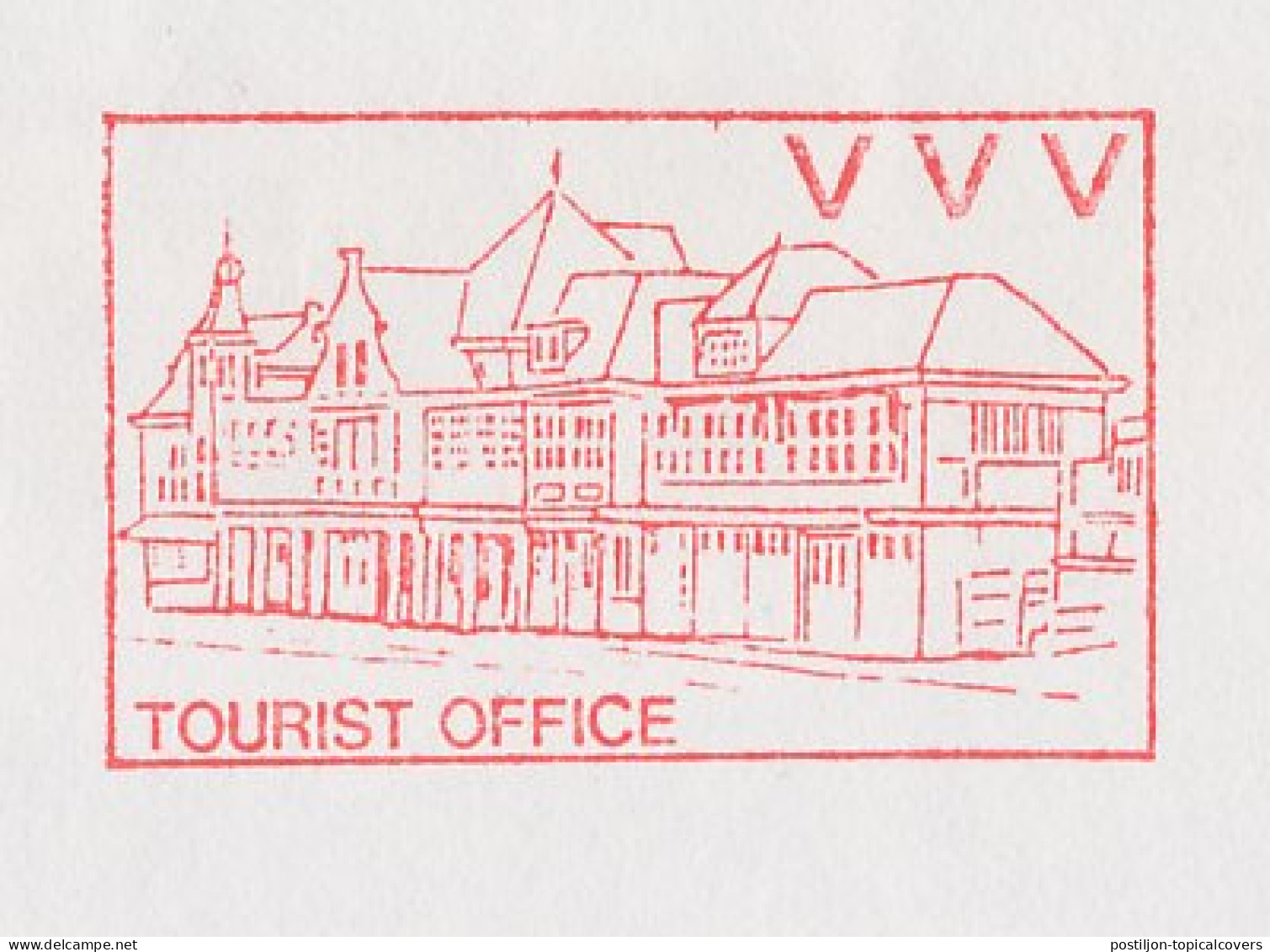 Meter Cover Netherlands 1988 Tourist Office Amsterdam - Sonstige & Ohne Zuordnung