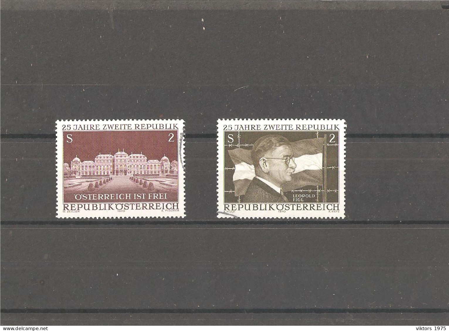 Used Stamps Nr.1322-1323 In MICHEL Catalog - Gebraucht