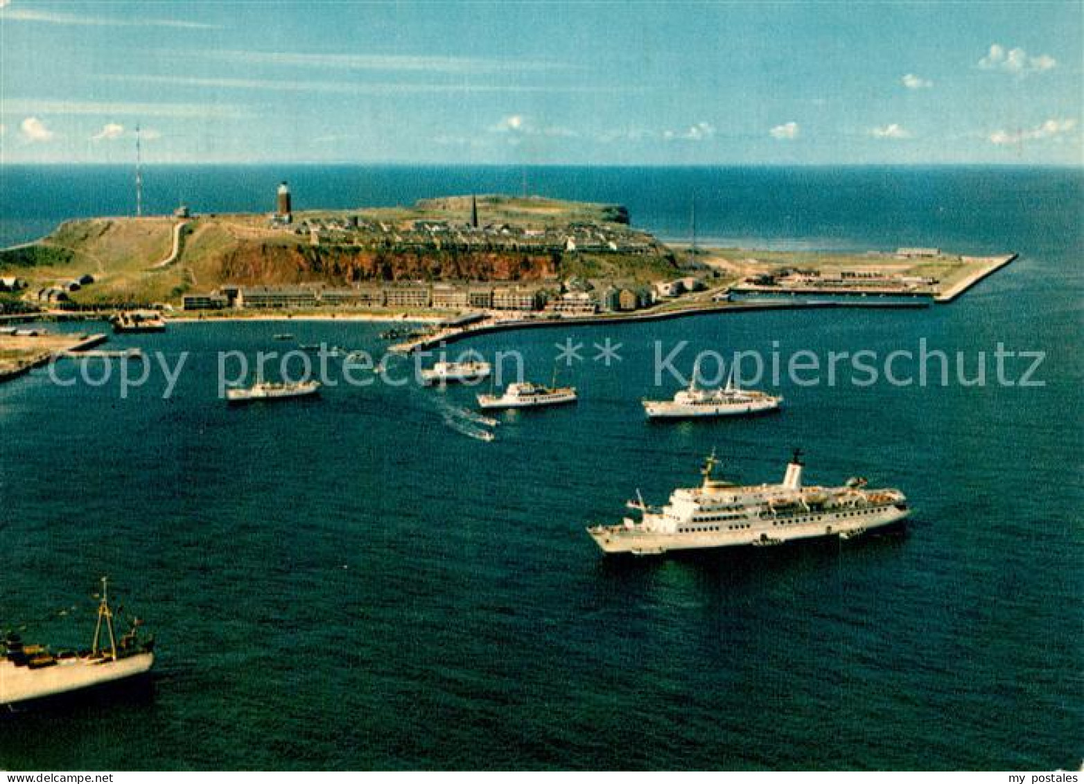 73300595 Insel Helgoland Fliegeraufnahme Insel Helgoland - Helgoland