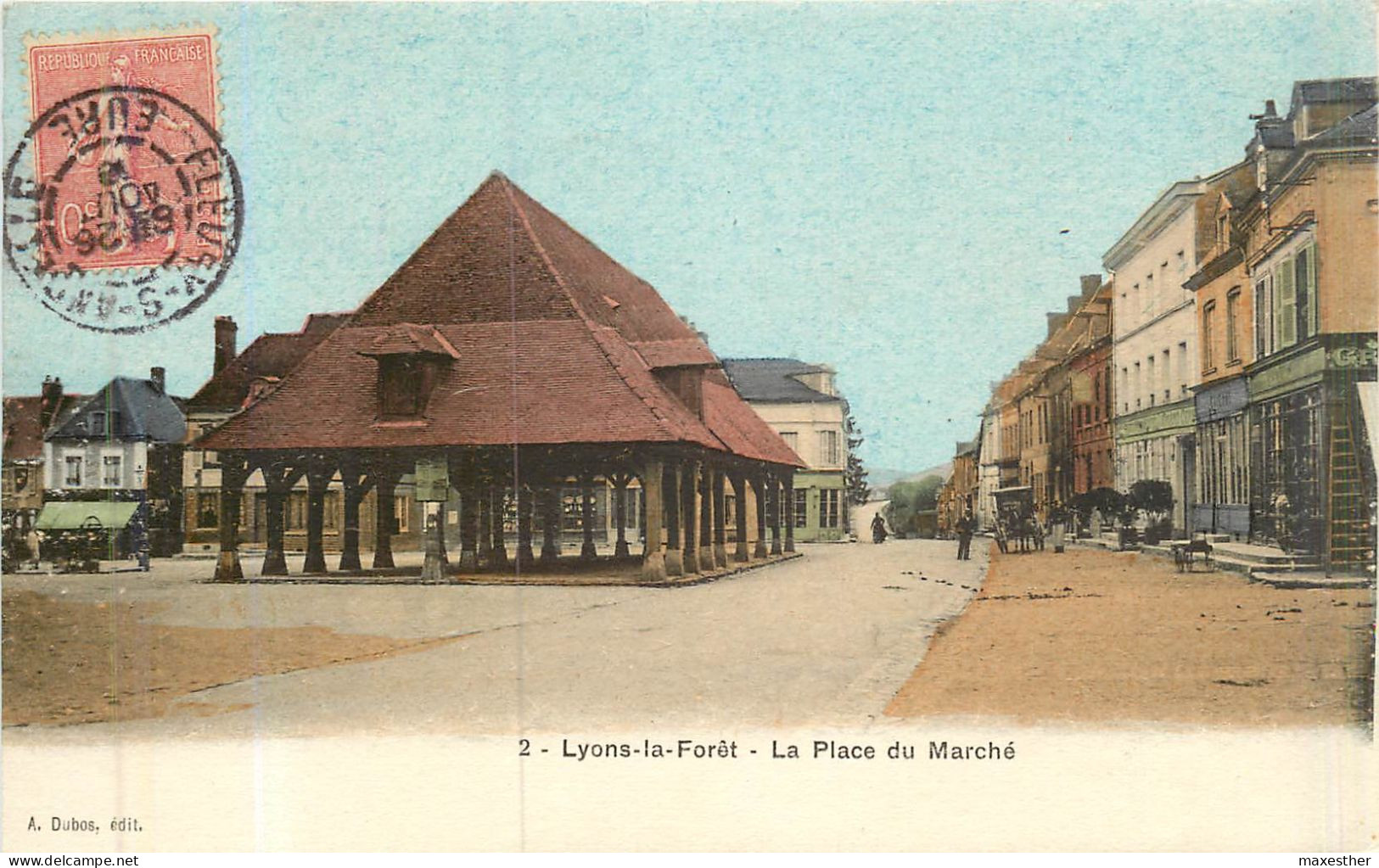 LYONS LA FORÊT Place Du Marché (la Vieille Halle) - Lyons-la-Forêt