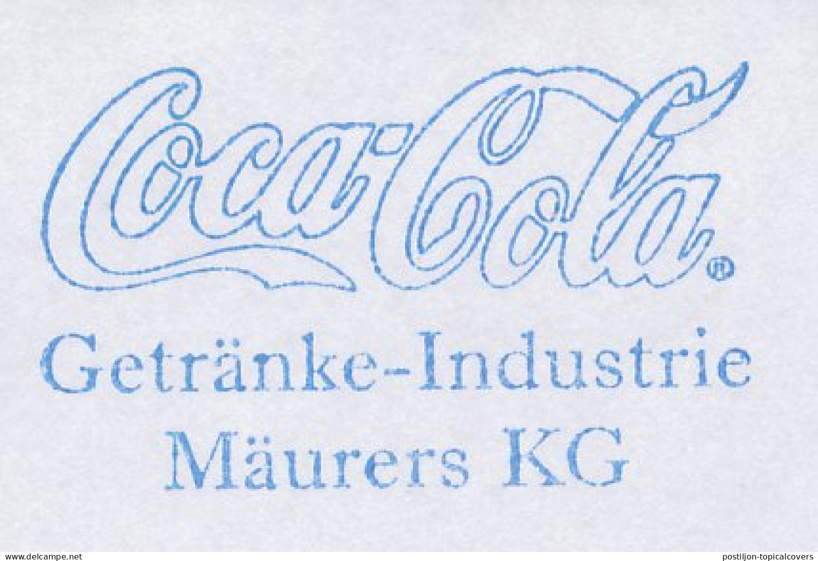 Meter Cut Germany 2005 Coca Cola - Andere & Zonder Classificatie