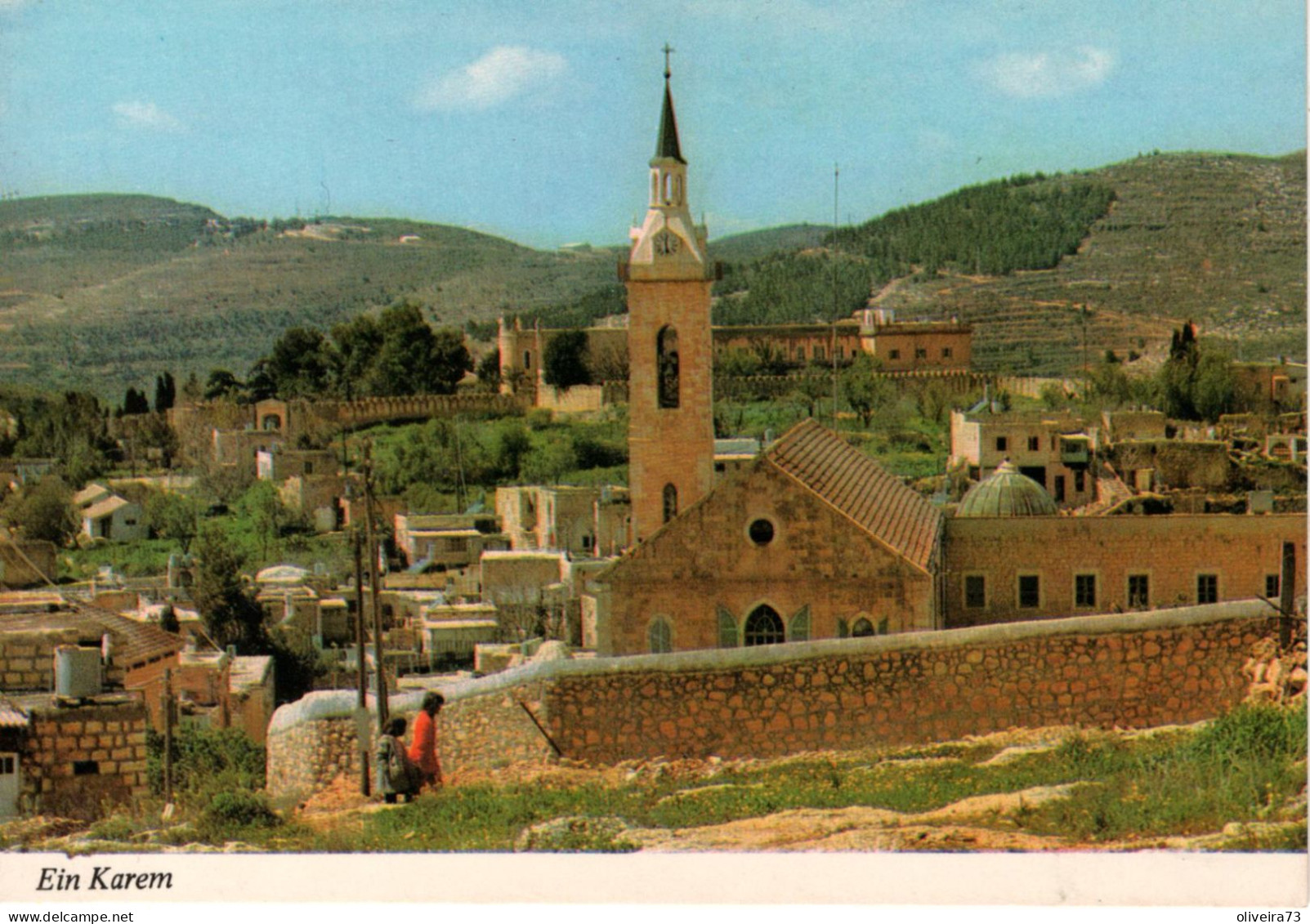 ISRAËL . EIN KAREM . VUE PARTIELLE . PARTIAL VIEW - Israel