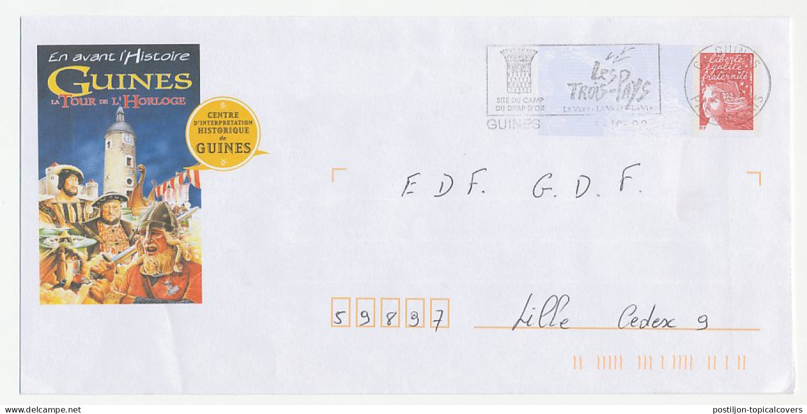 Postal Stationery / PAP France 2002 Viking - Henry VIII - Francis I - Otros & Sin Clasificación
