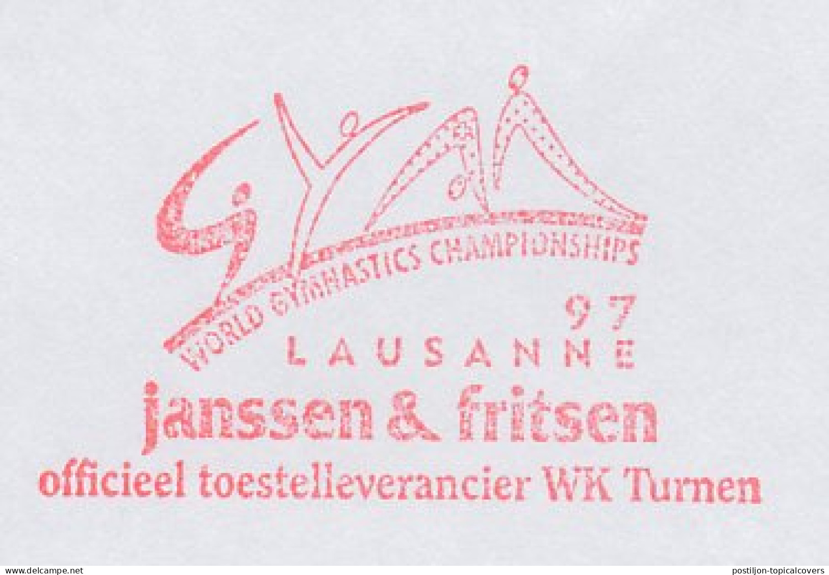 Meter Cut Netherlands 1999 World Gymnastics Championships Lausanne 1997 - Andere & Zonder Classificatie