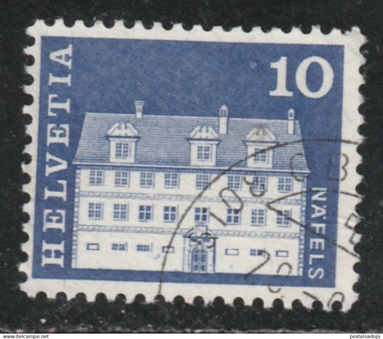 SUISSE  1648 // YVERT  816 // 1968 - Used Stamps