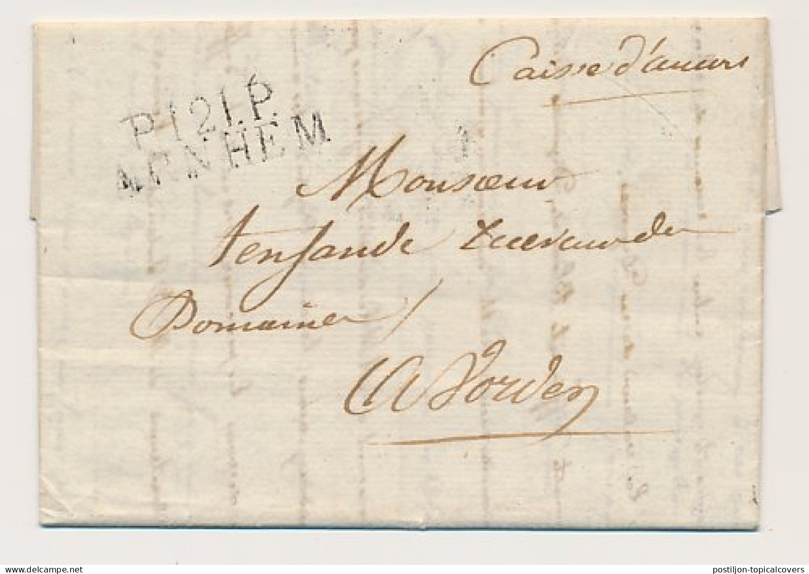 P.121.P. ARNHEM - Vorden ? 1813 - ...-1852 Prephilately