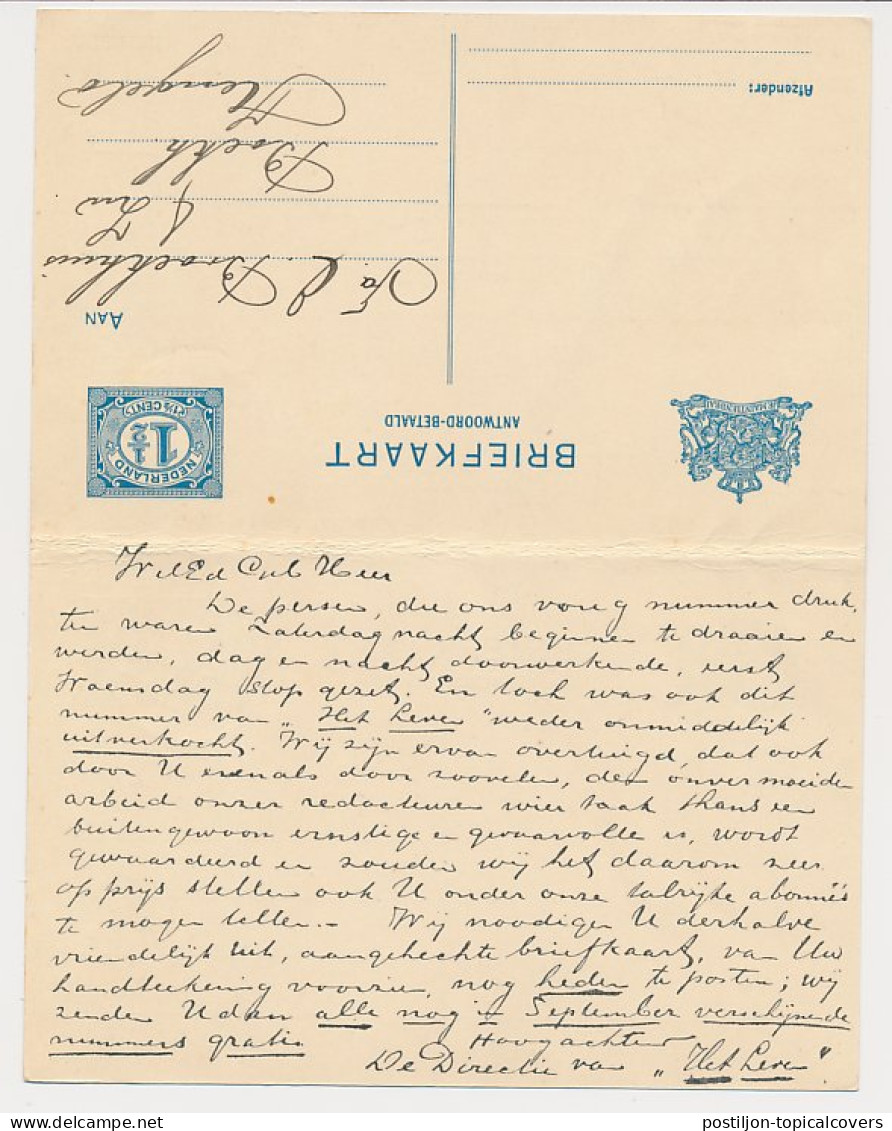 Briefkaart G. 87 I Particulier Bedrukt Locaal Te Hengelo 1914 - Material Postal
