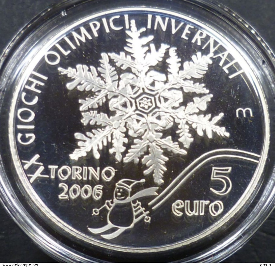 San Marino - 5 Euro 2005 - Olimpiadi Invernali “Torino '06” - KM# 511 - San Marino