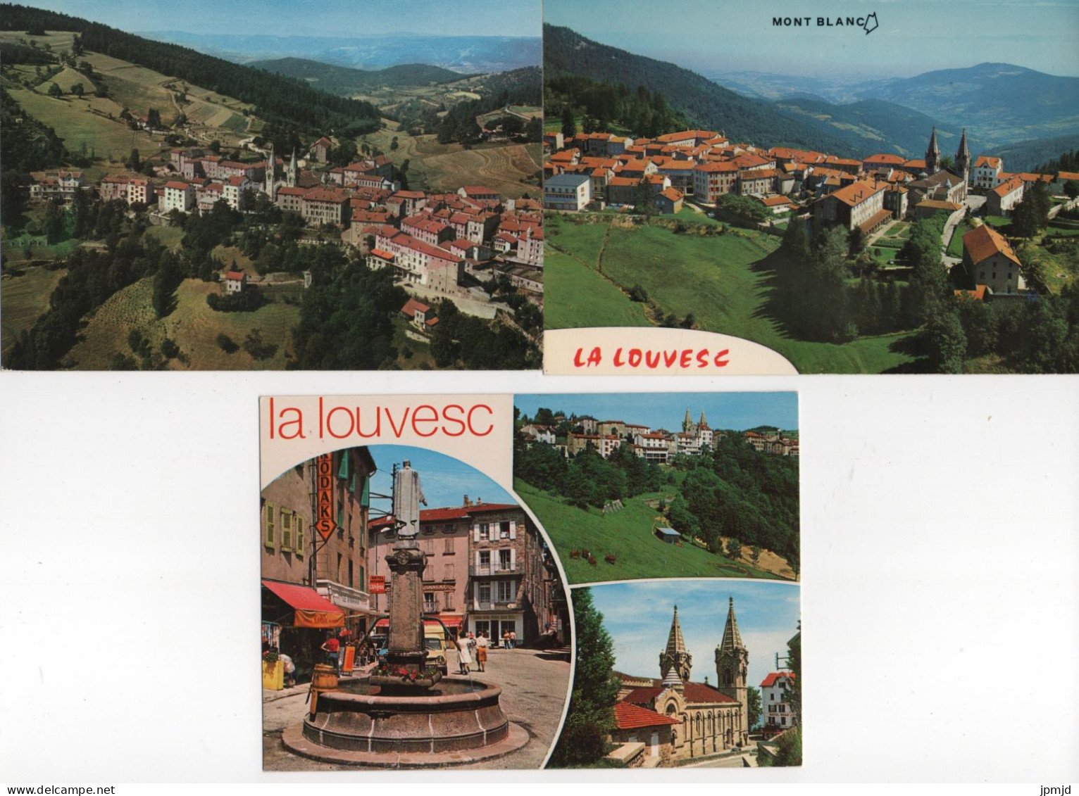 07 - LA LOUVESC - Lot De 6 Cartes Postales Format 10.5 X 15 Cm En Tbe - (R011) - La Louvesc