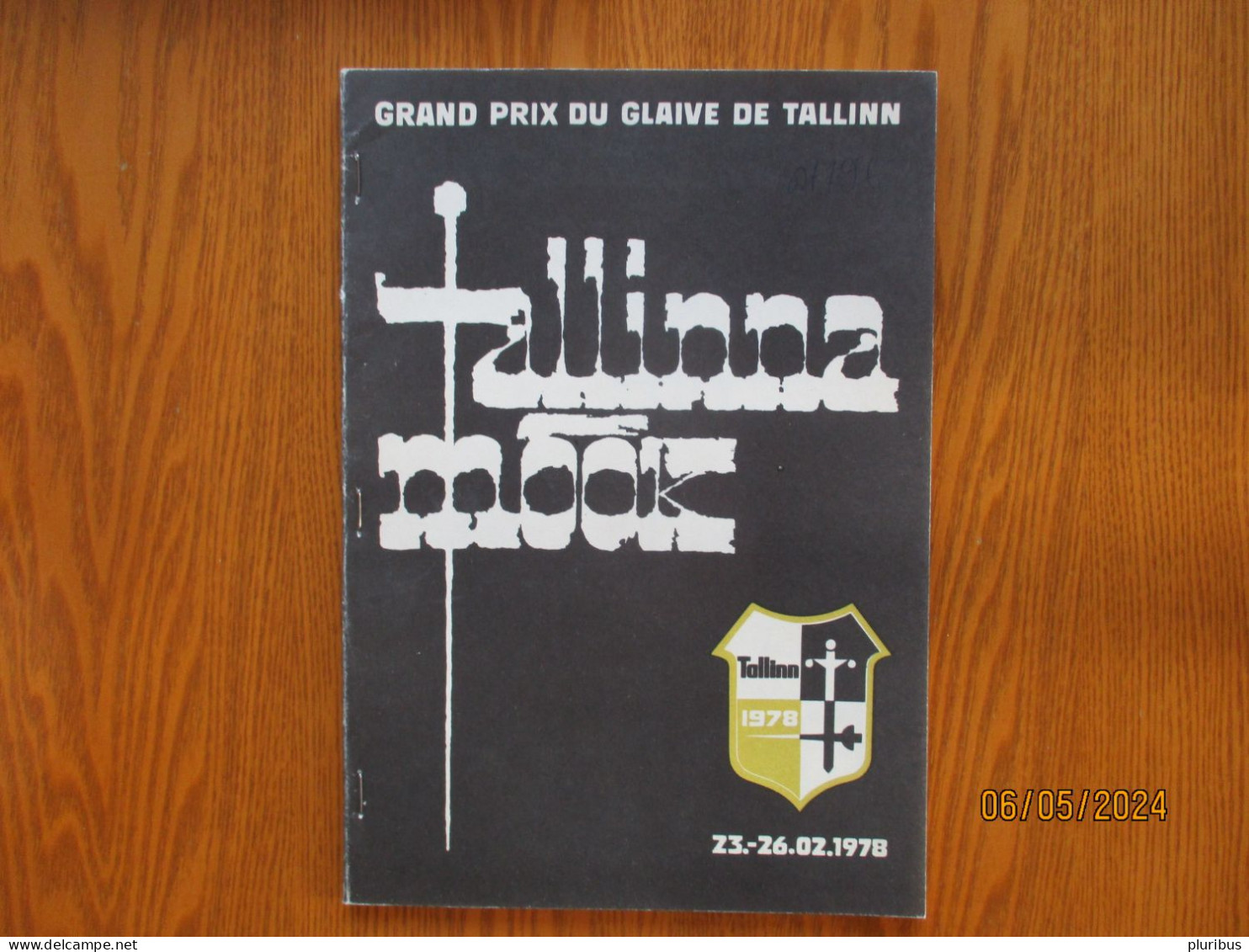 FENCING GRAND PRIX DU GLAIVE DE TALLINN 1978 RESULTS , 14-9 - Schermen