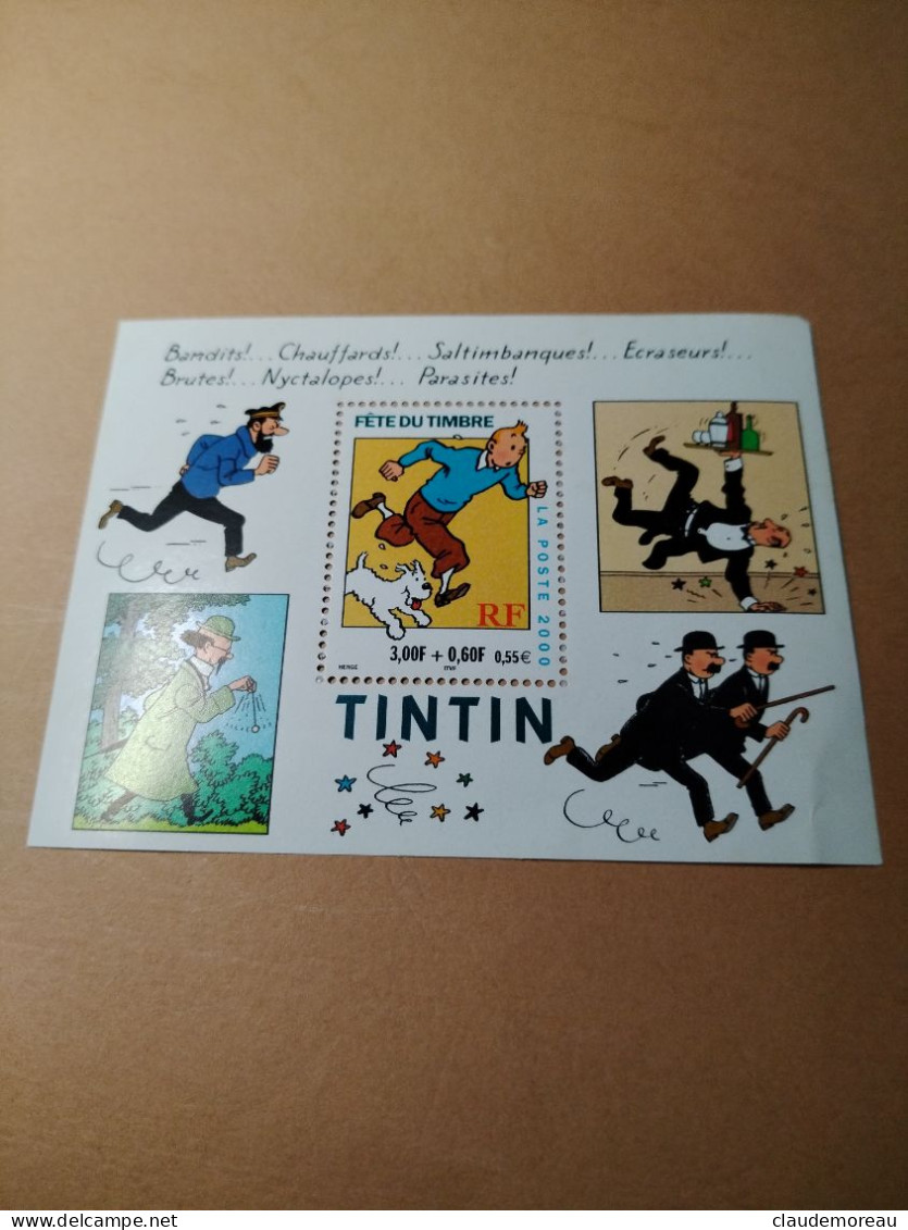 TIMBRE FRANCE  BLOC TINTIN ET MILOU N°3304 YT  NEUF ** - Neufs