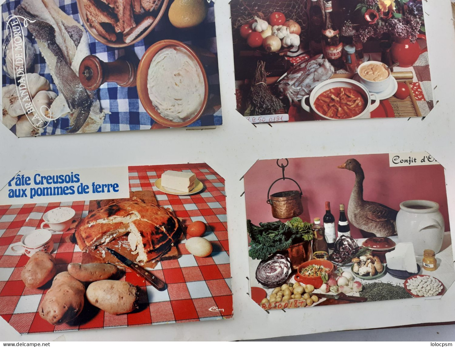 Album De Recettes De Cuisine -250 Cartes Postales--voir Photos - Recipes (cooking)