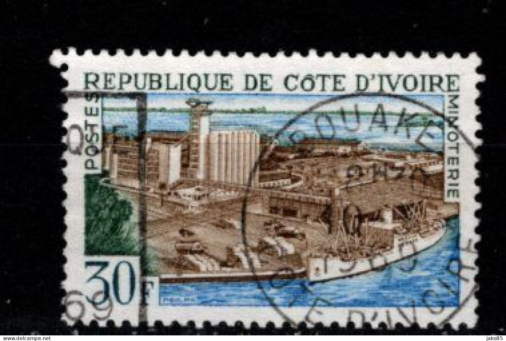 - COTE D'IVOIRE - 1968 -YT N° 273 - Oblitéré - Industrie - Beau Cachet - Côte D'Ivoire (1960-...)