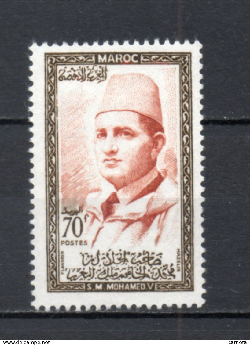 MAROC N°  368   NEUF SANS GOMME  COTE 6.00€   MOHAMED V  ROI - Morocco (1956-...)