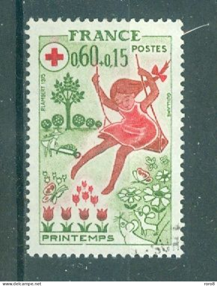 FRANCE - N°1860 Oblitéré - Au Profit De La Croix-Rouge. "Les Saisonsé. - Red Cross