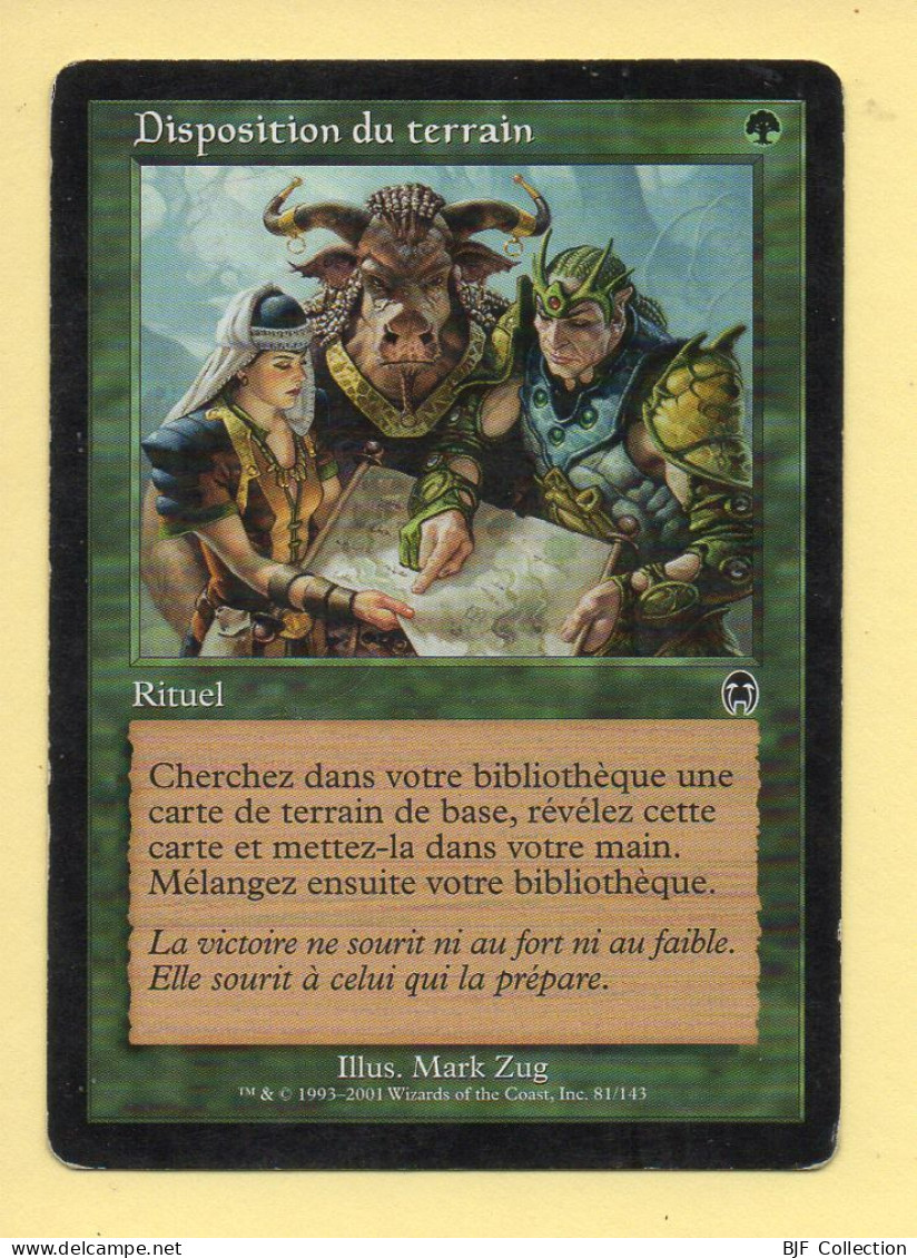 Magic The Gathering N° 81/143 – Rituel – DISPOSITION DU TERRAIN / Apocalypse (MTG) - Green Cards