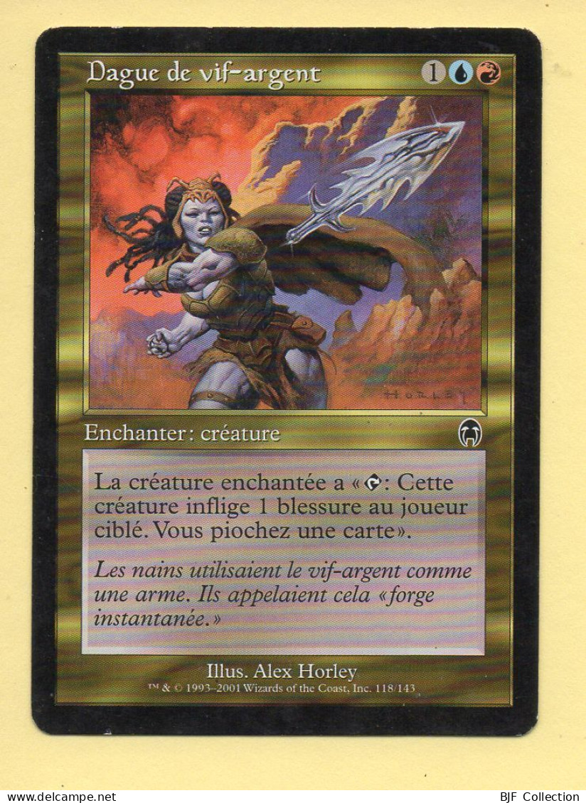 Magic The Gathering N° 118/143 – Enchanter : Créature – DAGUE DE VIF-ARGENT / Apocalypse (MTG) - Gold Cards