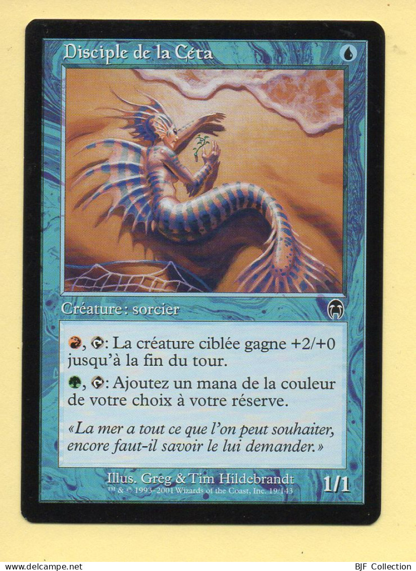 Magic The Gathering N° 19/143 – Créature : Sorcier – DISCIPLE DE LA CETA / Apocalypse (MTG) - Cartas Azules