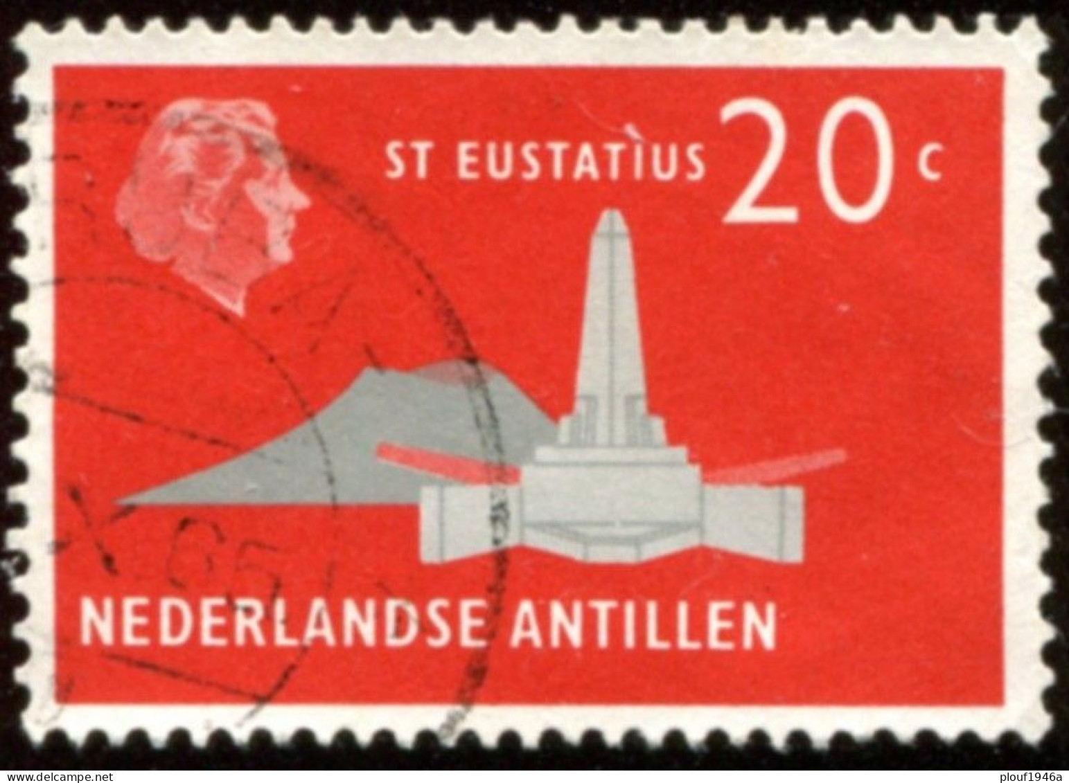 Pays :  39,1 (Antilles Néerlandaises) Yvert Et Tellier N° AN 267 (o) - Burma (...-1947)