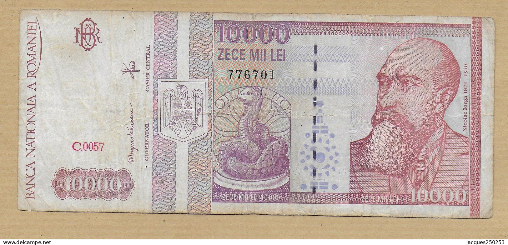 10000 LEI 1994 - Roumanie