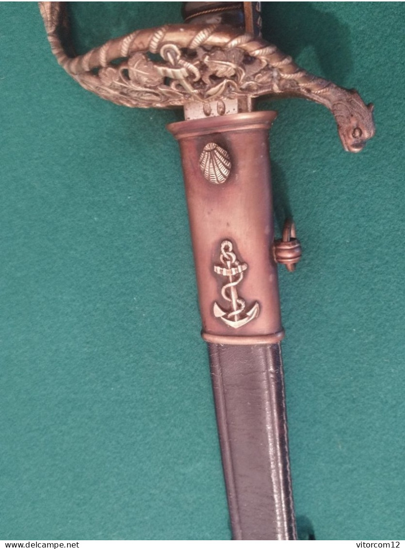 Sabre De Marine Française époque Napoleon III . - Knives/Swords