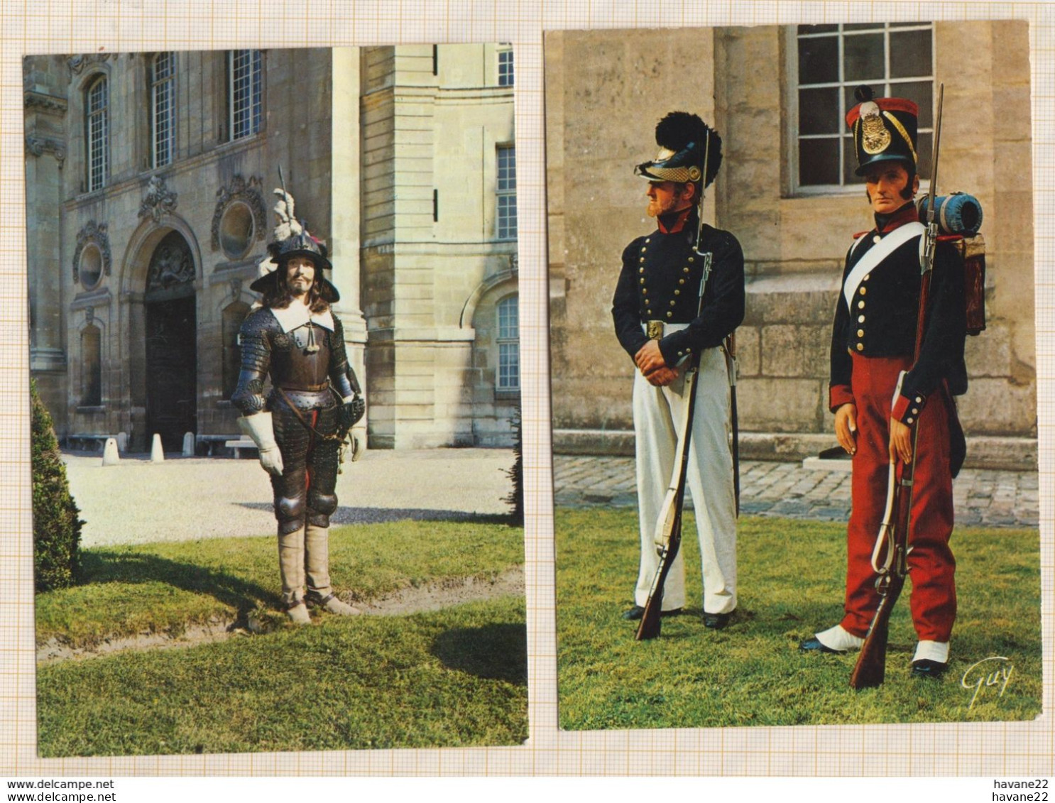 8AK3814 PARIS LES INVALIDES Lot De 10 Cartes   2  SCAN3 - Museen