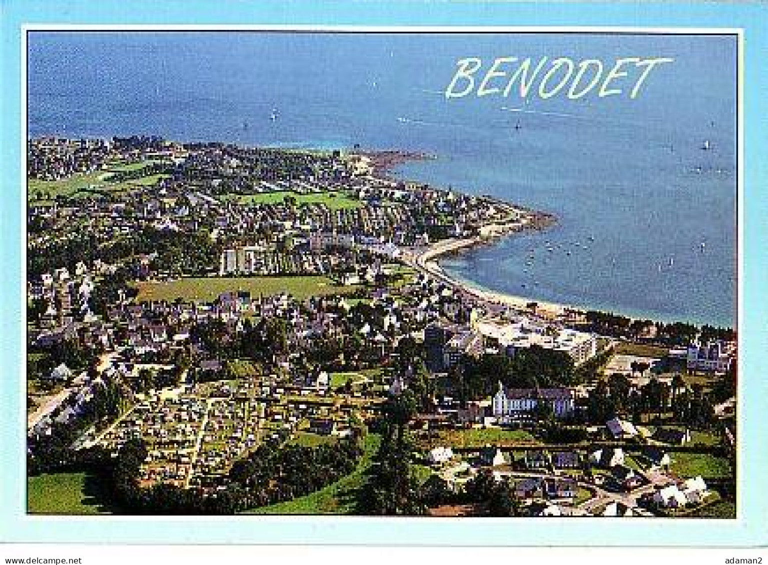 Bénodet   G48         La Plage, Les Campings Et La Pointe St Gilles - Bénodet